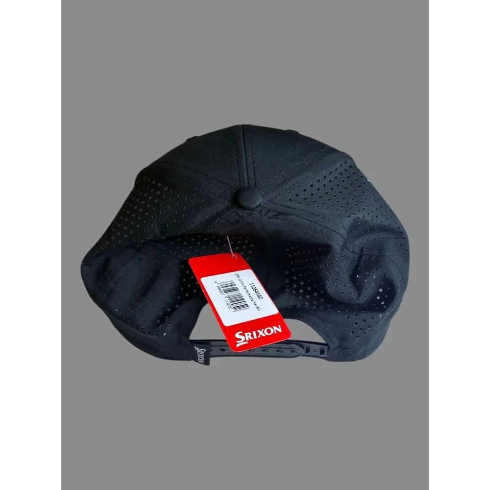 Srixon Performance Golf Hat Black Adjustable Snapback OSFA NWT